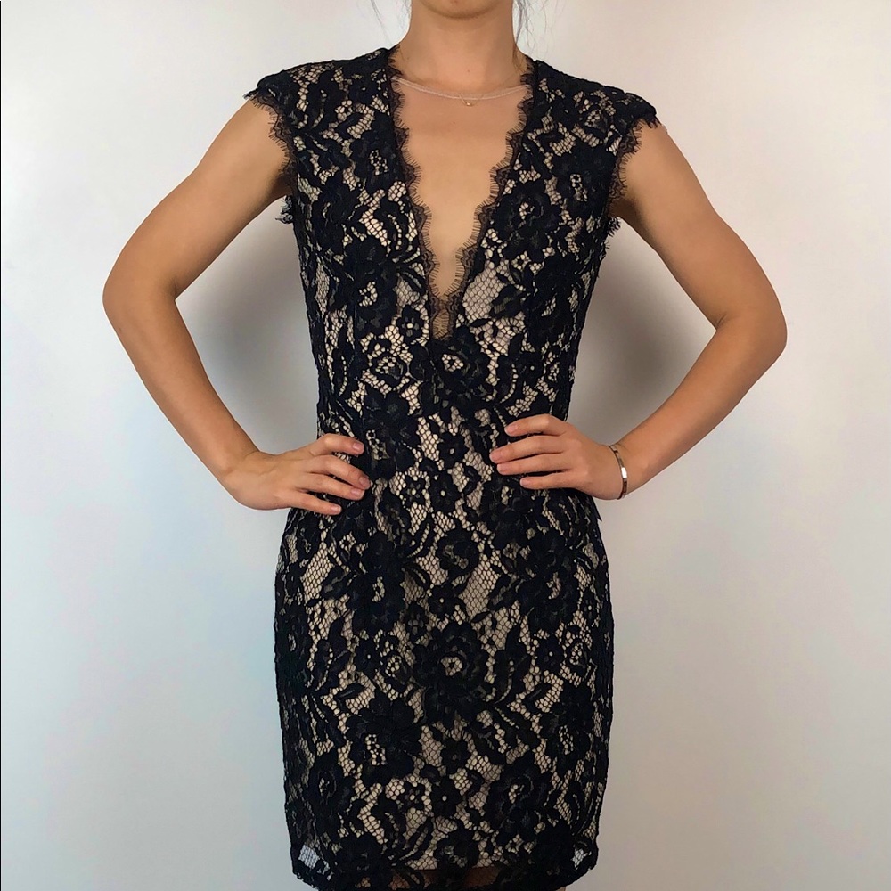 Brand new laced cocktail dress